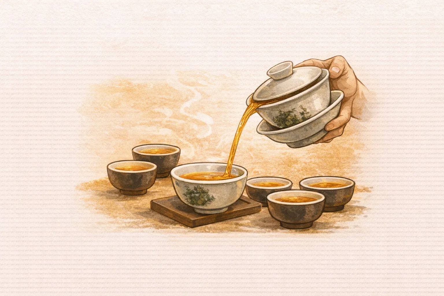 Gongfu Cha příprava