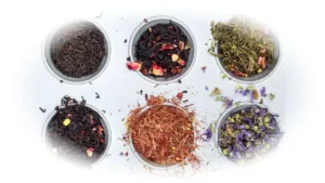 rozdíl mezi čistým a namíchaným černým čajem