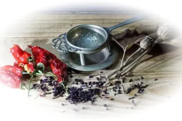 Čaj a pikantní jídla