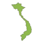 Mapa Vietnam
