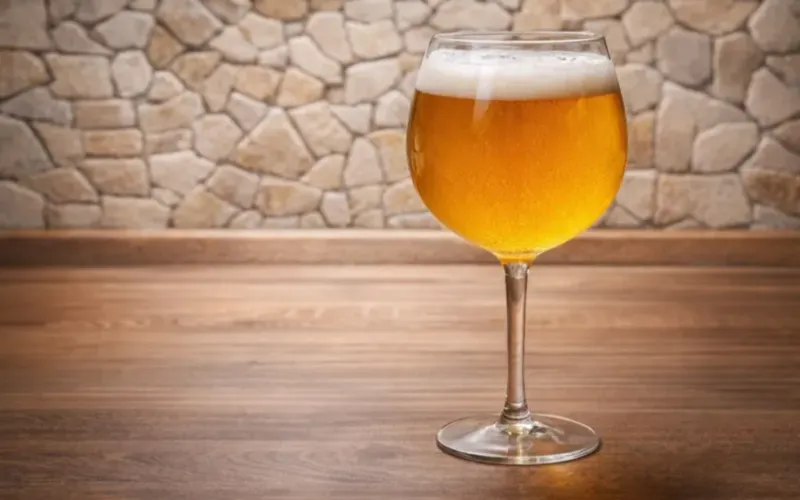 Hruškový čajový koktejl