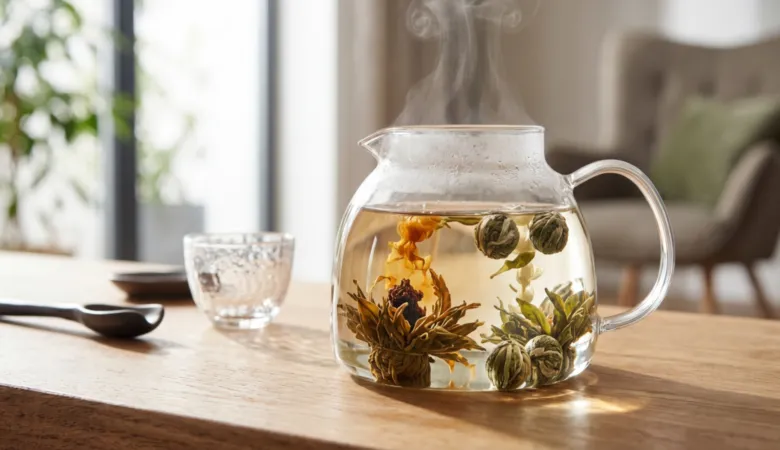 Umělecký čaj: Když se v konvičce rozvíjí mistrovské dílo