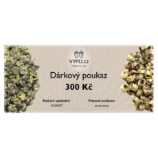 Dárkový poukaz v hodnotě 300,- Kč